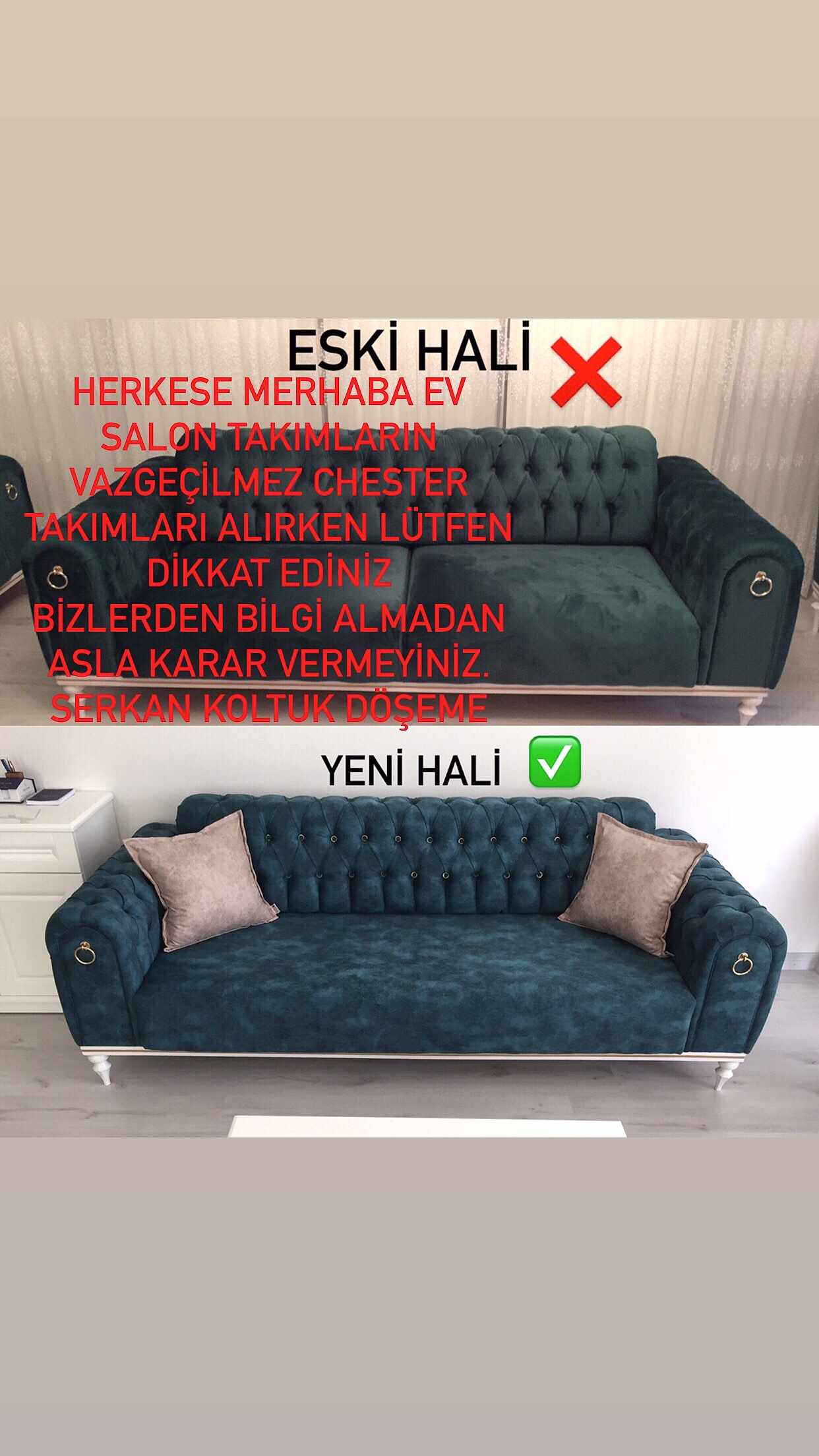 Kanepe Yüzü Değiştirme Fiyatları