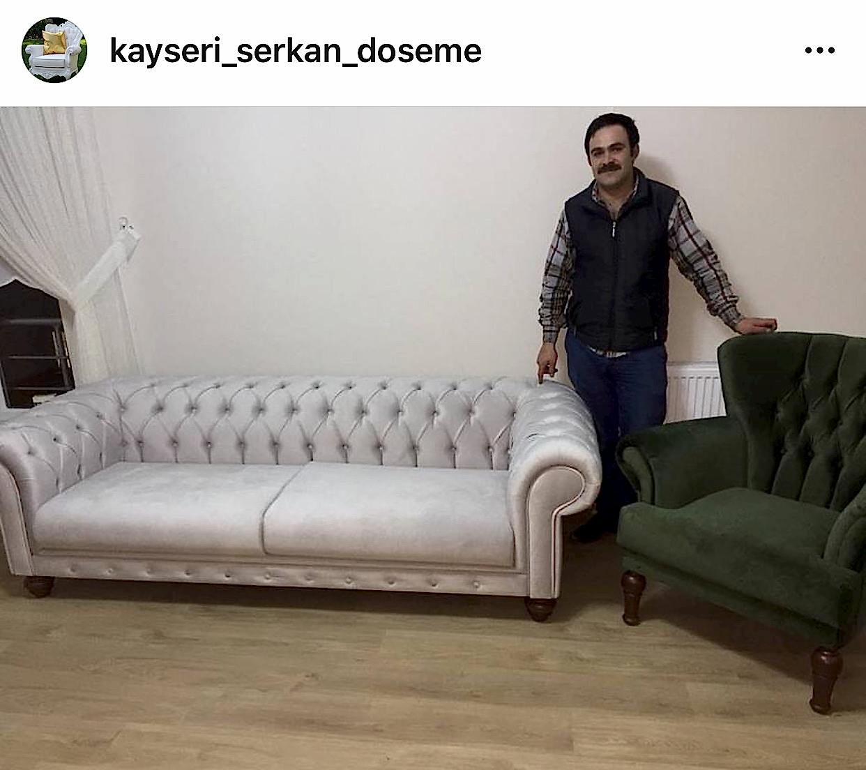 Klasik Koltuk Kanepe avangard Kumaş kaplama değişim 